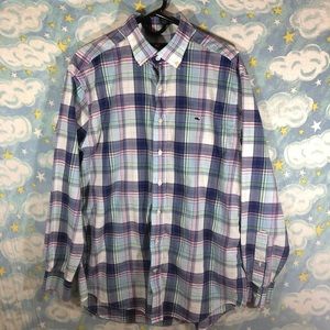 Vineyard Vines Classic Fit Plaid Button Down Shirt